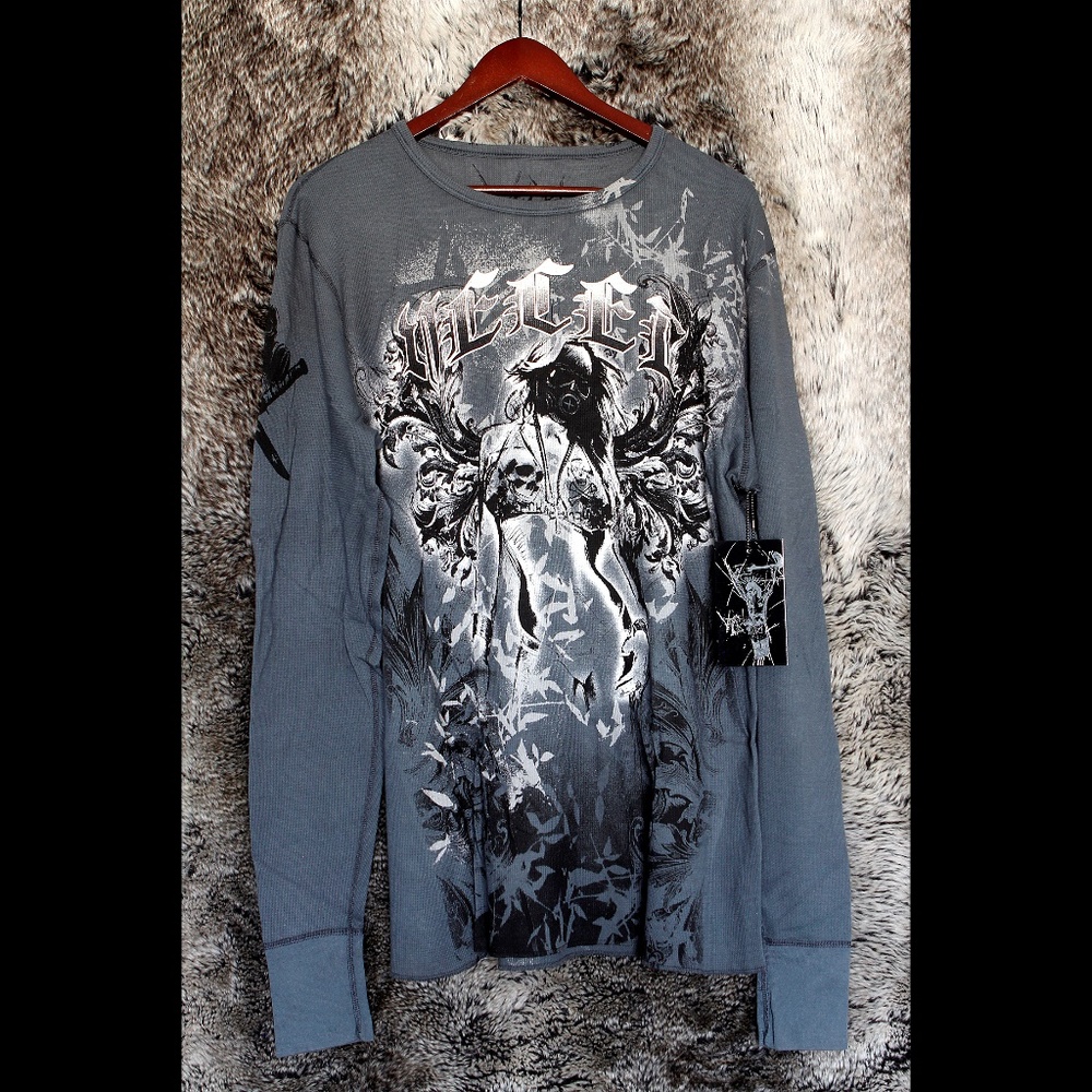 Chester Bennington's Ve'cel Thermal L/S Shirt NWT